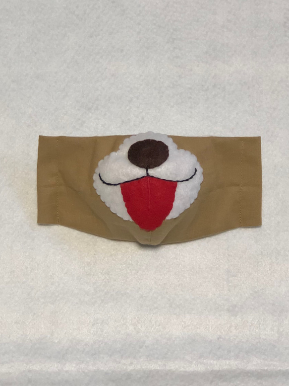 立体マスク　キッズ　子供用　なりきり　犬　アニマル 2枚目の画像