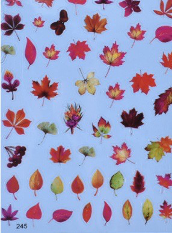 イラストシート　デザインシート　お花系・葉系シリーズ　素材　 13枚目の画像