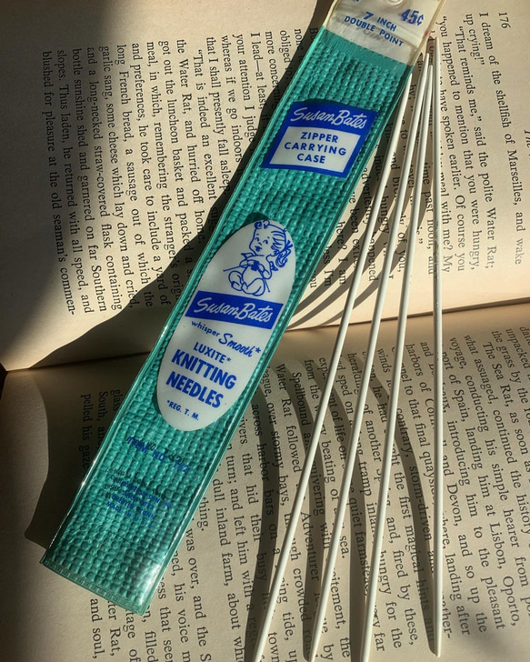 1960s アメリカ製編み棒【Susan Bates double point needles size1】 6枚目の画像