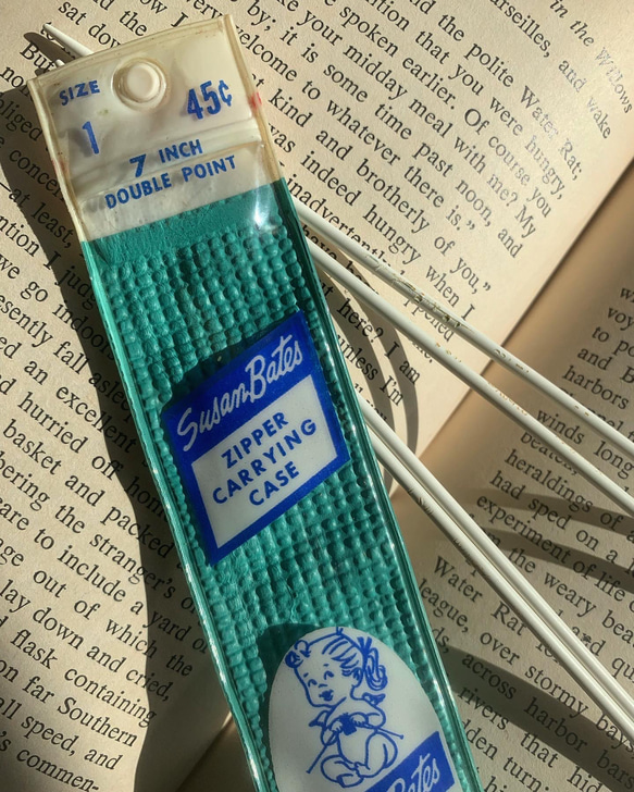 1960s アメリカ製編み棒【Susan Bates double point needles size1】 7枚目の画像