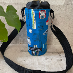新幹線でGOGO＊水筒カバー保冷ペットボトルカバーサーモスハンドメイドスケーター 5枚目の画像