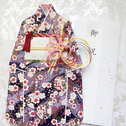 扇水引 飾り パーツ しめ縄 ラッピング お正月 お節飾り ヘアアクセ 髪