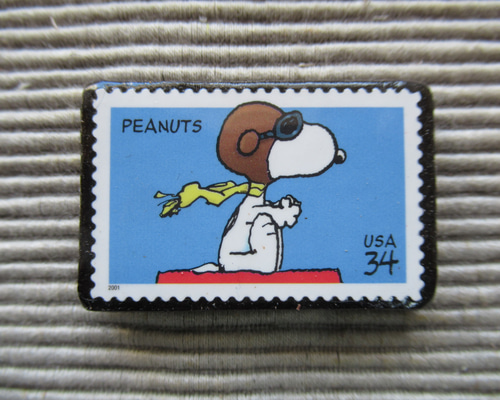 SNOOPY スヌーピー ビンテージ アメリカ切手 フライングエース