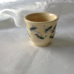 陶器　やきもの　一点もの「 HANEtoHA　カップ」　 2枚目の画像