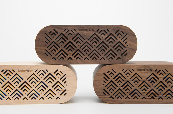 belaDESIGN ベラデザイン　Wood Bluetooth Speaker 1枚目の画像