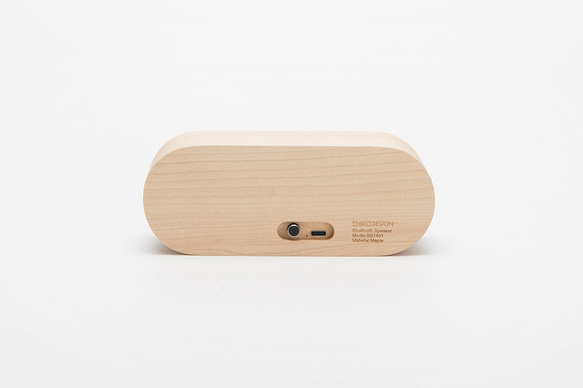 belaDESIGN ベラデザイン　Wood Bluetooth Speaker 6枚目の画像