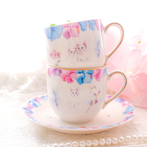 シナモロール王国　ファンクラブ限定　ティーカップセット SANRIO サンリオ ティーカップ シナモン フィギュア 海外限定
