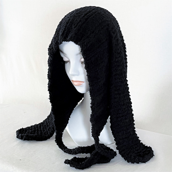 オーダー【うさ耳帽子】ハンドメイド ボンネットハット ニット帽