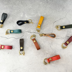 名入れ無料　シンプルキー飛行機チャーム付き　ネームタグ　アリゾナｋｅｙホルダー　お揃いで　新色　グレー追加 2枚目の画像