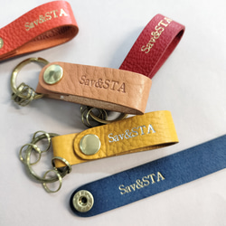 名入れ無料　シンプルキー飛行機チャーム付き　ネームタグ　アリゾナｋｅｙホルダー　お揃いで　新色　グレー追加 15枚目の画像