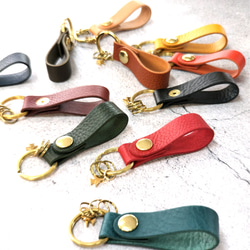 名入れ無料　シンプルキー飛行機チャーム付き　ネームタグ　アリゾナｋｅｙホルダー　お揃いで　新色　グレー追加 1枚目の画像