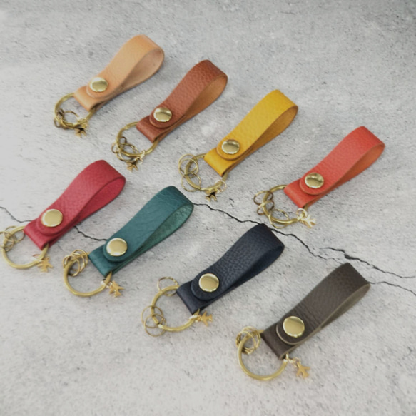 名入れ無料　シンプルキー飛行機チャーム付き　ネームタグ　アリゾナｋｅｙホルダー　お揃いで　新色　グレー追加 10枚目の画像