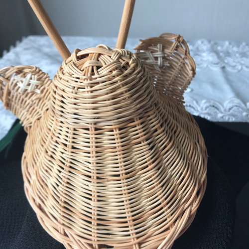 ラタン兜 籐の兜（小） その他インテリア雑貨 k-rattan 通販 15610713｜Creema