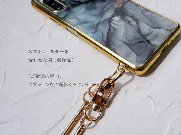 #Neozephyrus 　流動アートのスマホケース（iPhone/Android  TPUバンパー） 8枚目の画像