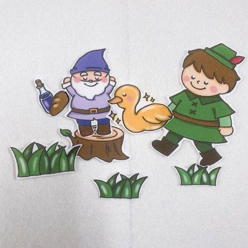 金のがちょう パネルシアター お話 物語 台本つき おもちゃ・人形 risu