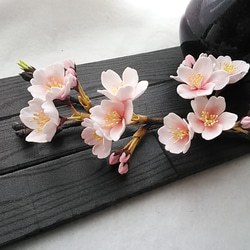 《訂製》❁陶土花櫻花樹一株，室內花，單瓶❁ 第4張的照片