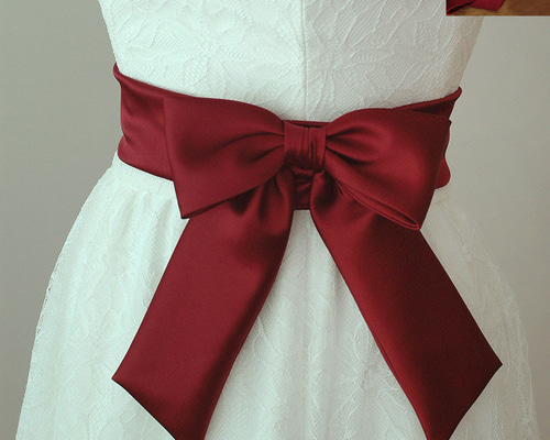 リボンサンプル　ポアレ替えベルト Amazon.co.jp: mbolus サテン ウエディング リボンベルト