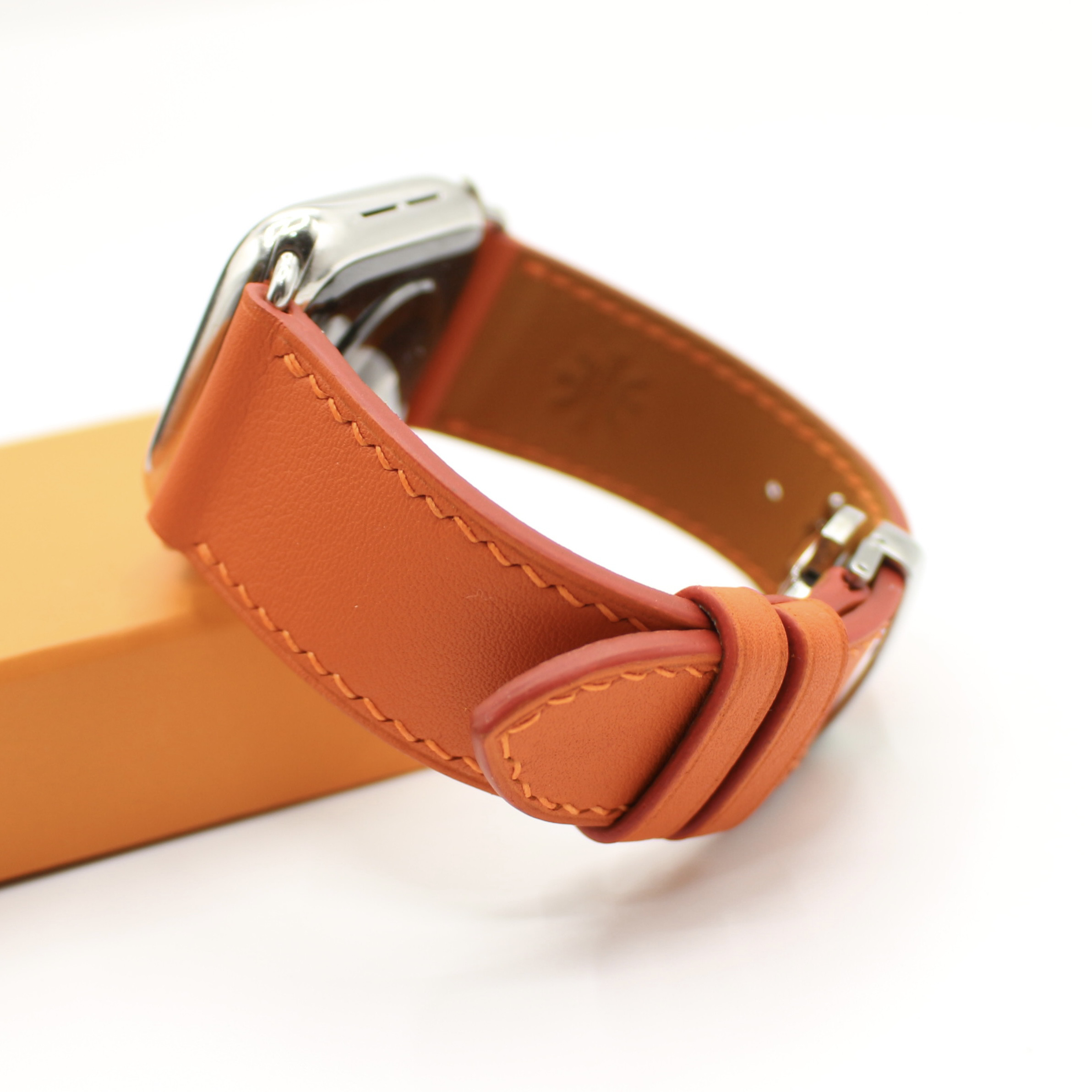 AppleWatch 8 7 レザーバンド 45 アップルウォッチ 5 6 ベルト本革　44 42 SE 40 41mm