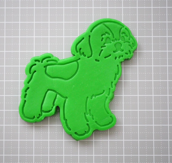 シーズー【全身】3dプリンタークッキー型 5枚目の画像