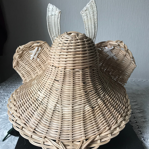 ラタン兜 籐の兜（特大） その他インテリア雑貨 k-rattan 通販 15611288｜Creema