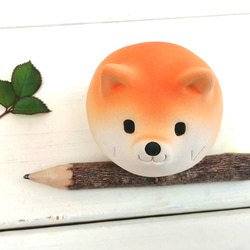 Shiba Inu Ball 小狗雕像 第3張的照片