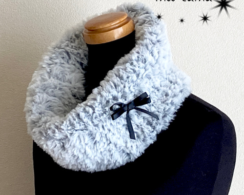 ツモリチサト　猫型フェイクファーネックウォーマー 9883278100c544ca4a4434193cf37d