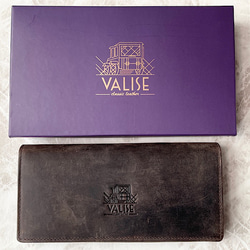 英国デザインValise長財布II ハンターストーン 8枚目の画像