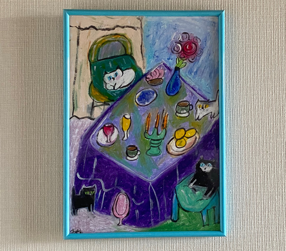 絵画 。手描き【夢の中で目が覚めた午後】 絵画 。手描き【夢の中で目が覚めた午後】 絵画 アカザ麦 通販