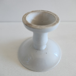 白磁の灯明皿・油皿 ( アンティーク雑貨)/ハンドメイド素材 4枚目の画像