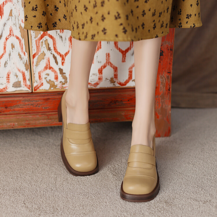 ★サイズ交換可能★本革 ローファーシューズ２color 22～25サイズ　2302