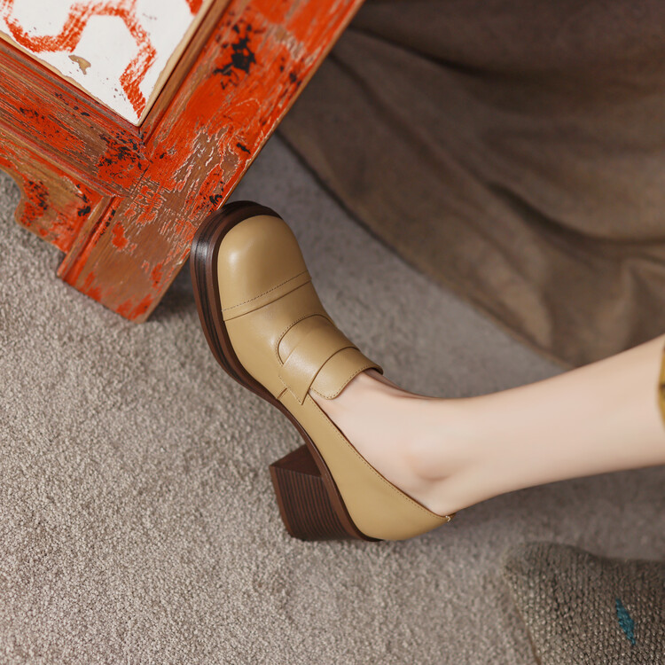 ★サイズ交換可能★本革 ローファーシューズ２color 22～25サイズ　2302