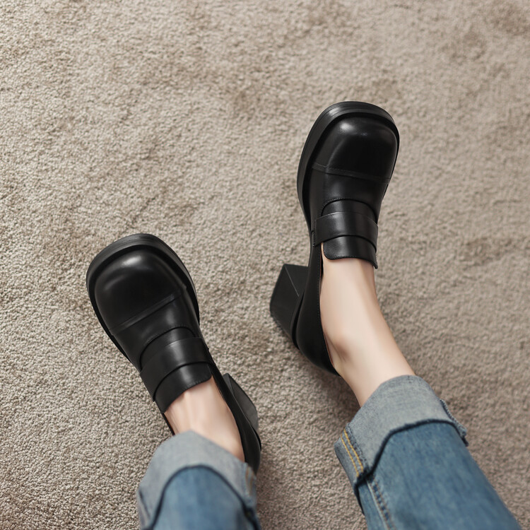 ★サイズ交換可能★本革 ローファーシューズ２color 22～25サイズ　2302