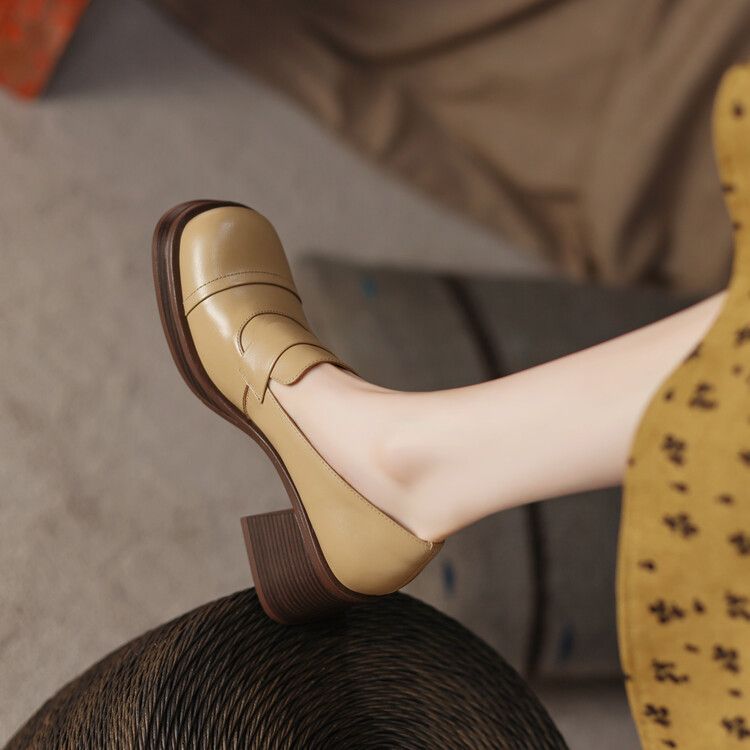 ★サイズ交換可能★本革 ローファーシューズ２color 22～25サイズ　2302