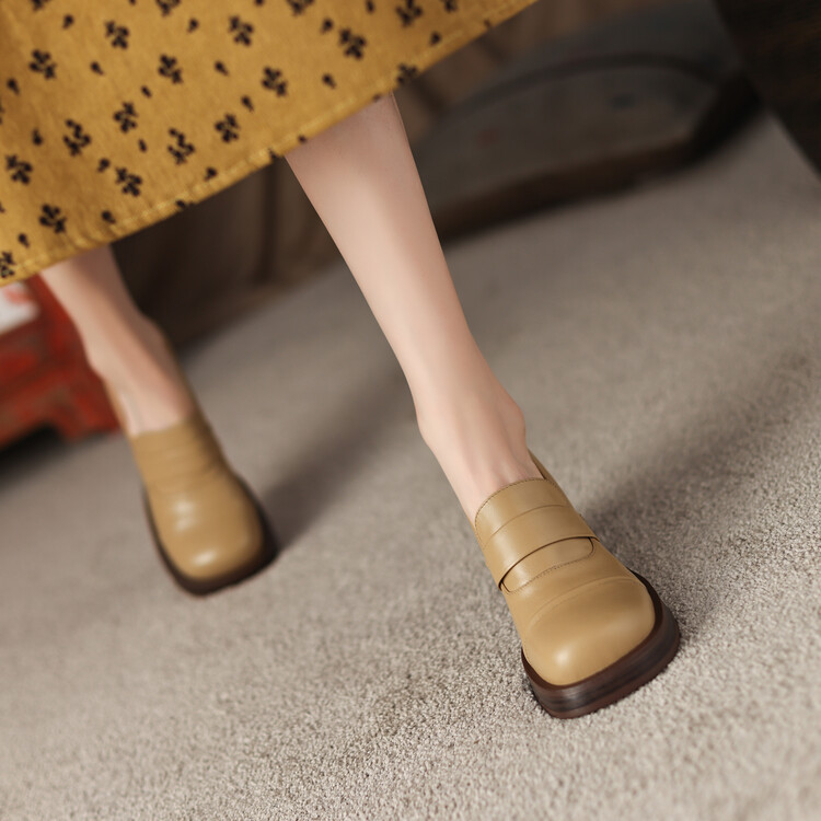 ★サイズ交換可能★本革 ローファーシューズ２color 22～25サイズ　2302