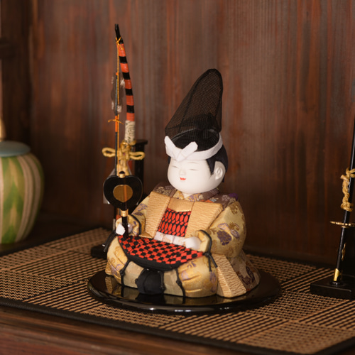 祐月作　木目込み人形　15人揃い 楽天市場】久月作 日本人形 木目込人形 【凧上げ】 Japanese doll