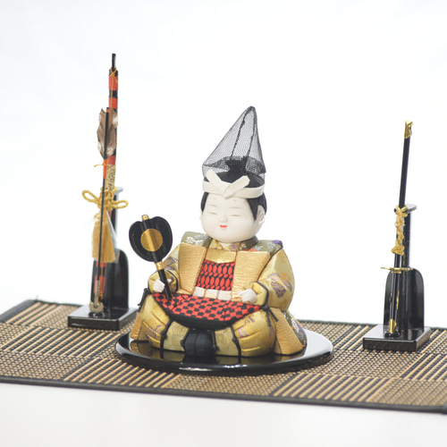 五月人形 木目込み人形 【大将】黄 五月人形・こいのぼり 有松人形工房