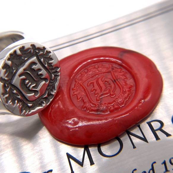 オーダーメイド可能 シーリングスタンプリング small/文字入れリング/シルバー925/男性へのプレゼント/fc288 