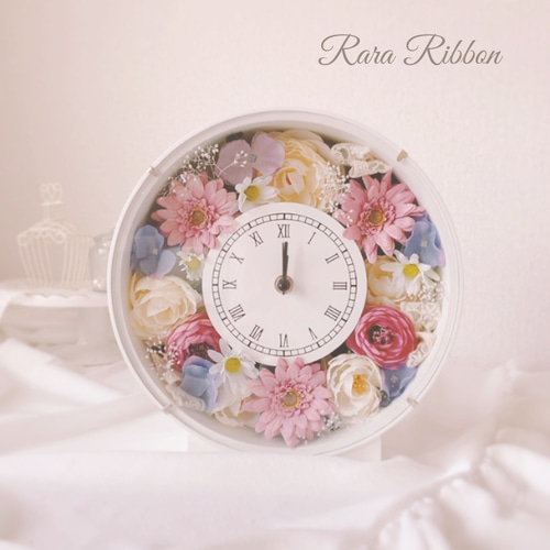 花時計 壁掛け ギフト おしゃれ プレゼント 結婚のプレゼント