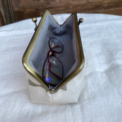 【受注製作】北欧　リボン　筆箱　スマートペンケース　メガネケース 11枚目の画像