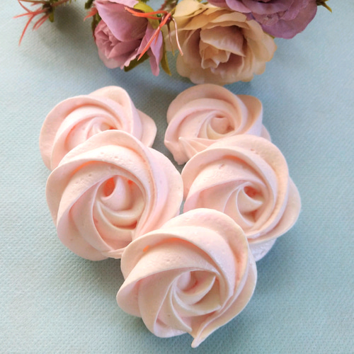 Creema限定』Thank You缶 バラのアイシングクッキー缶※ローズの