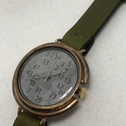 【腕時計ユリク】素数時間計/ベルト幅12ｍｍ 4枚目の画像