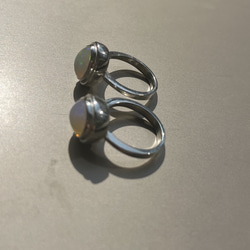 ［opal×silver ring］オパールリング、シルバーリング 11枚目の画像