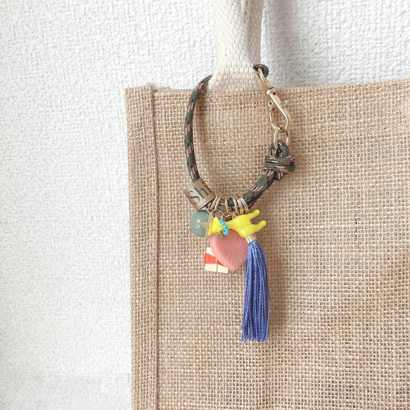 3way BAG CHARM:「Giraffe」animal journey 6枚目の画像