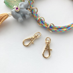 3way BAG CHARM:「Elephant」animal journey 5枚目の画像