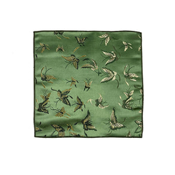 Mr. Bart-green lake green-butterfly-pocket square-pocket square 2枚目の画像