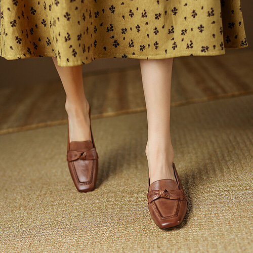 ☆サイズ交換可能☆本革 シンプルなデザイン オーダーメイド パンプス