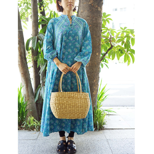 Happy Sale!】着物リメイク◇ウール紬のベルスリーブ(七分袖 Happy Sale!】着物リメイク◇ウール紬のベルスリーブ(七分袖