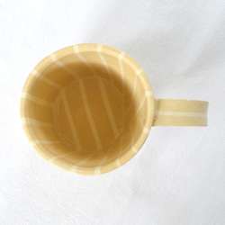 練り込みマグカップ（ストライプ）Nerikomi mug, stripe 5枚目の画像