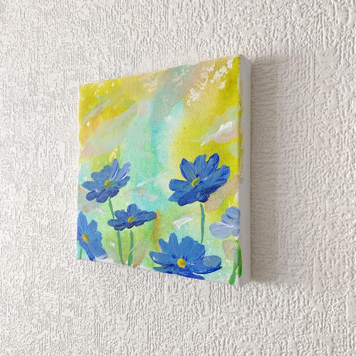 荷を花に変えて　　絵画原画 原画】花畑の絵 絵画 Hang 通販 15616550｜Creema(クリーマ)