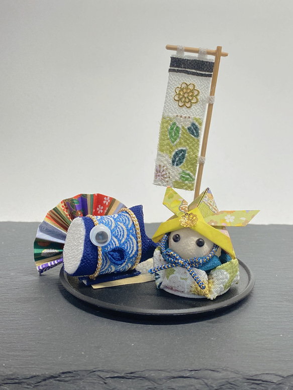 こどもの日 こいのぼり 5月人形 つまみ細工 五月人形
